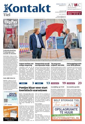 Krant voorpagina