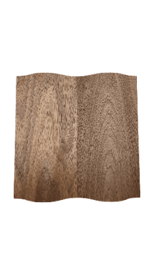 Flexible wood tambour panel with smooth finish and natural grain, perfect for modern interior walls or surfaces. | Custom tambour and architectural wood specialists