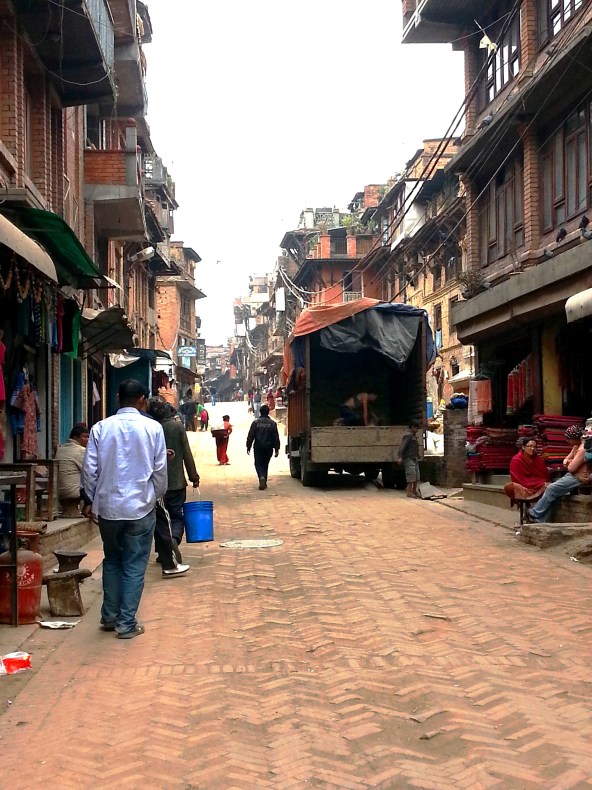 One regular day in the life of the people living in Bhaktapur