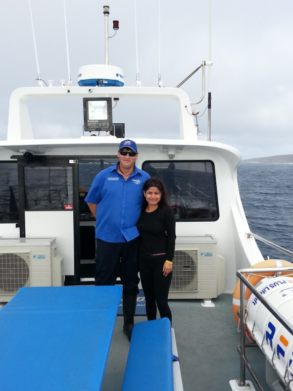 With Dan, Skipper