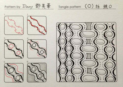 How to draw (O) by Damy Teng