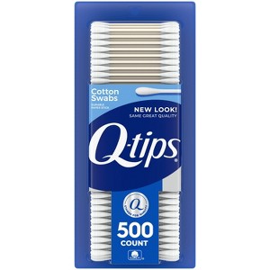 Q-Tips Cotton Swabs - 500ct - 1 of 4