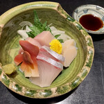 陸 - 季節刺身盛り合わせ