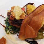 Restaurant LE MiDi - ハンバーグ