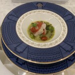 byebyeblues TOKYO - 夏野菜のズッパ　モンデッロ風　金目鯛添え