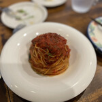 Bank - 細麺のトマト系パスタあっさりたくさん食べれます