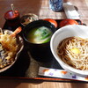 松本庵 - 料理写真:天丼セット2024.02.08