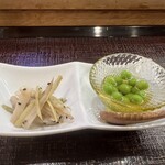 八幡鮨 - お通し