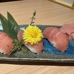 Private rooms Izakaya Sato Enbuefu Hishinagawatawaten - マグロ握り