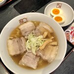 喜多方ラーメン坂内 - 味玉ラーメン