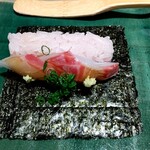 丸の内一丁目 しち十二候 - 鮮魚手巻き寿司