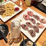 Shibuya Private rooms de Tanoshimu Niku to Cheese All you can eat &3H All you can drink SAKURA GARDEN Shibuya Honten - 