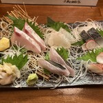まいもんや かっぱ - 料理写真:刺身盛り合わせ　1,780円