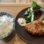 菊池源吾牛 門 - 料理写真:メンチ定食1200円