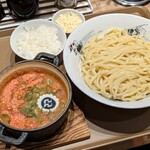フジヤマゴーゴーラーメンスタンド - 料理写真:海老つけ麵セット