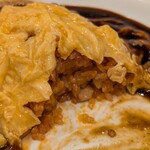 グリル グランド - チキンライスの味付けもいいです。