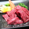 焼肉車 - 料理写真:厚切り塩ロース　　厚切りのランプ肉を塩で！