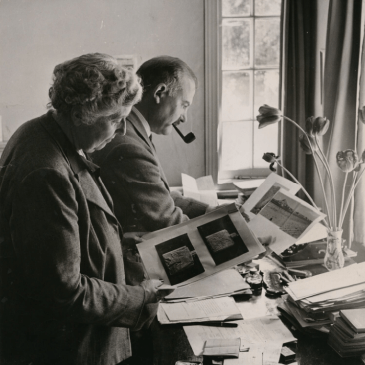 Agatha Christie and husband Max Mallowan 1950