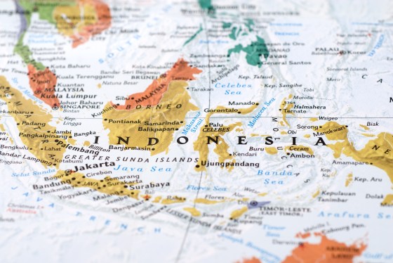 Map of Indonesia, used in story about AC Ventures Fund III