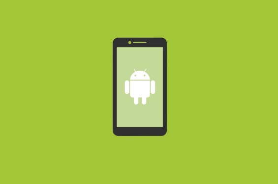 Android security and privacy: image of iPhone with light-green background