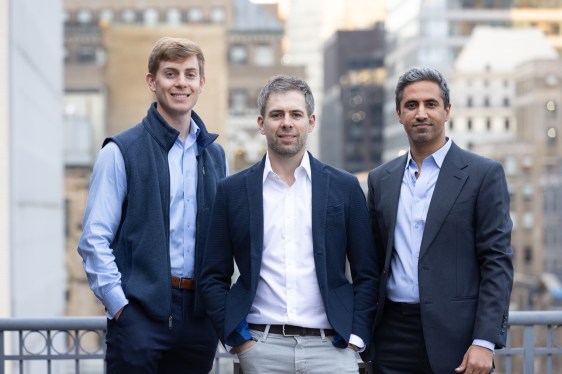 Founders of the company KeychainL-R Jordan Weitz, Oisin Hanrahan, Umang Dua