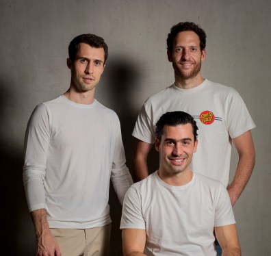 Fintech startup Solvento co-founders Pedro Bosch, Jaime Tabachnik, and Guillermo Bosch