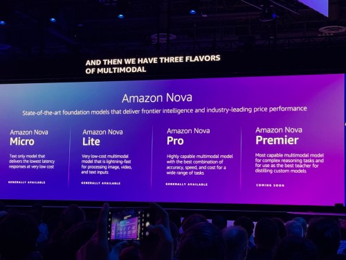 AWS re:Invent 2024 Nova