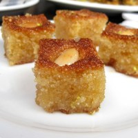 Uma receita das Arábias - Doce de Semolina