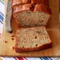 Sobre ter um blog de comida e uma receita de bolo de banana