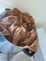 Dyeing fabric on the stovetop with iDye thedreamstress.com
