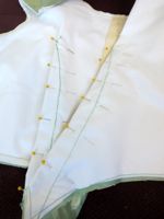 How to sew flat lining the dreamstress.com