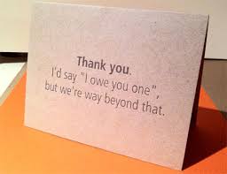 i owe you