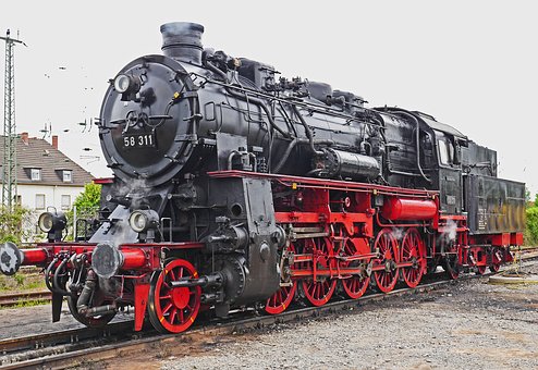 Steam train image A