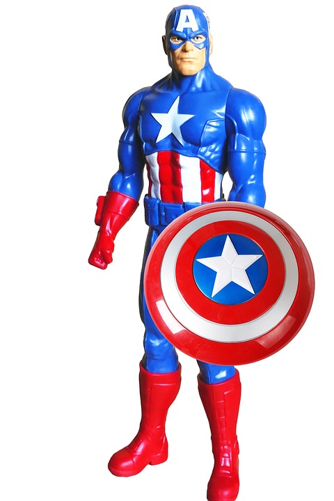 Captain america toy image