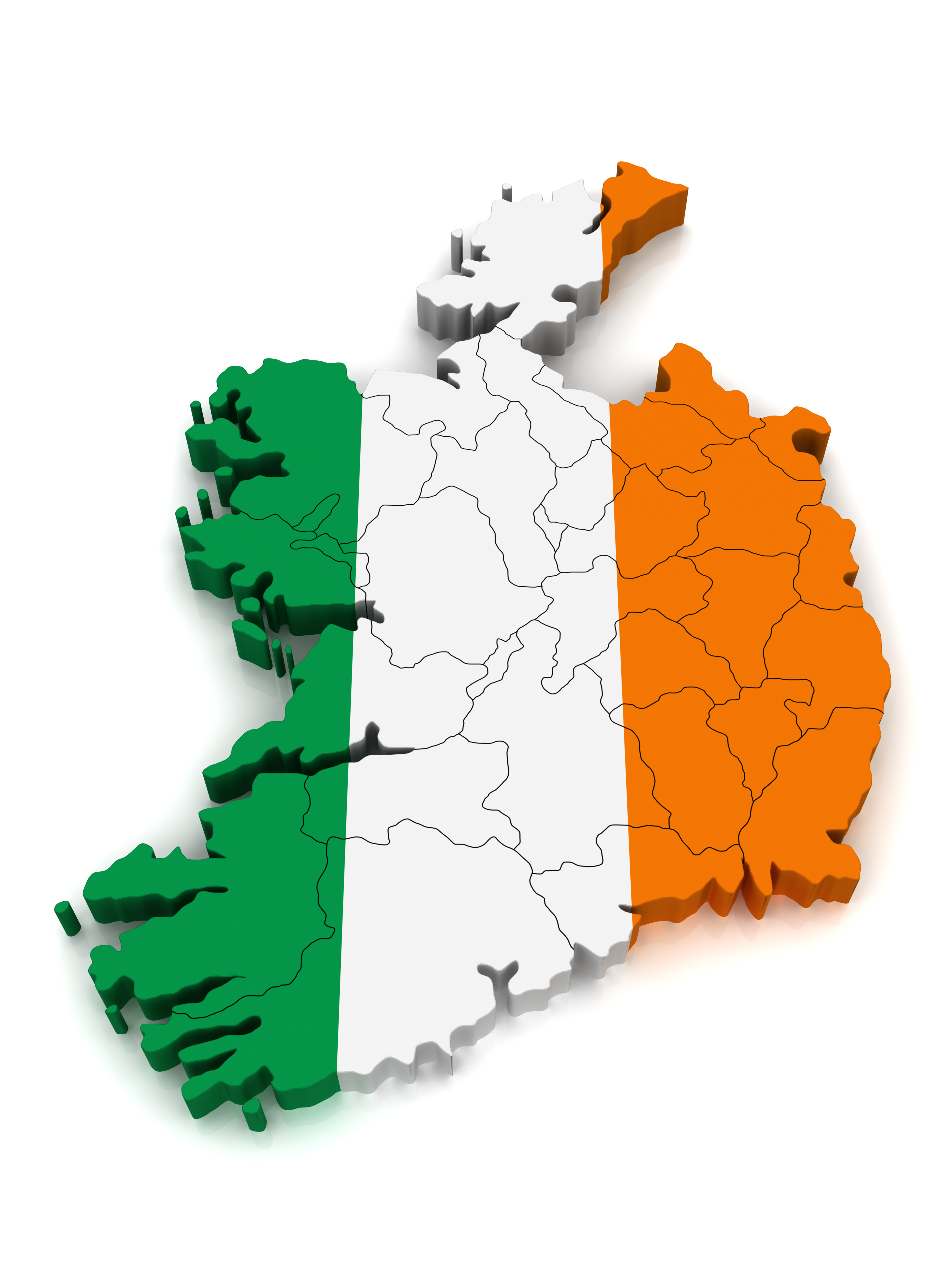 3D Map of Ireland