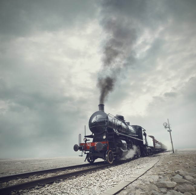 black train