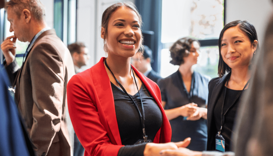 Keller Williams Agent at Conference