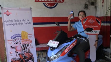Hadiah Honda PCX 160 Federal Oil