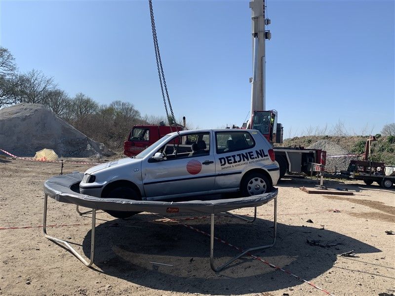 Ijzersterke Avyna trampoline