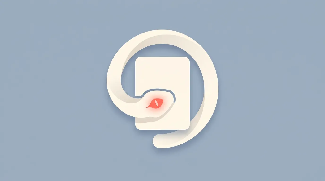 A stylized snake coiled around a transcript document, representing Python extracting transcripts.