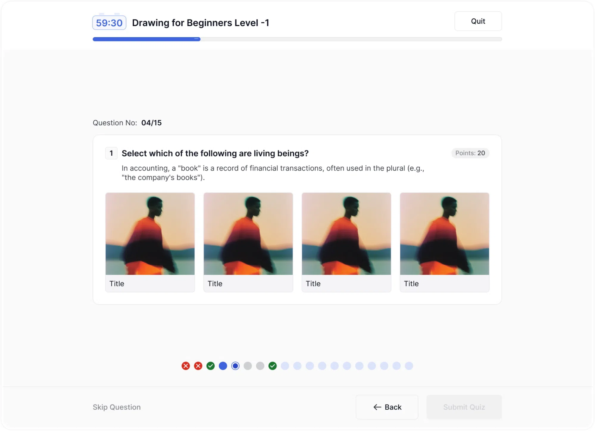 Tutor LMS- Taking a Quiz