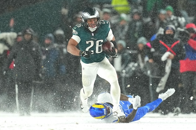 Rams Eagles Viewers Divisional Playoff