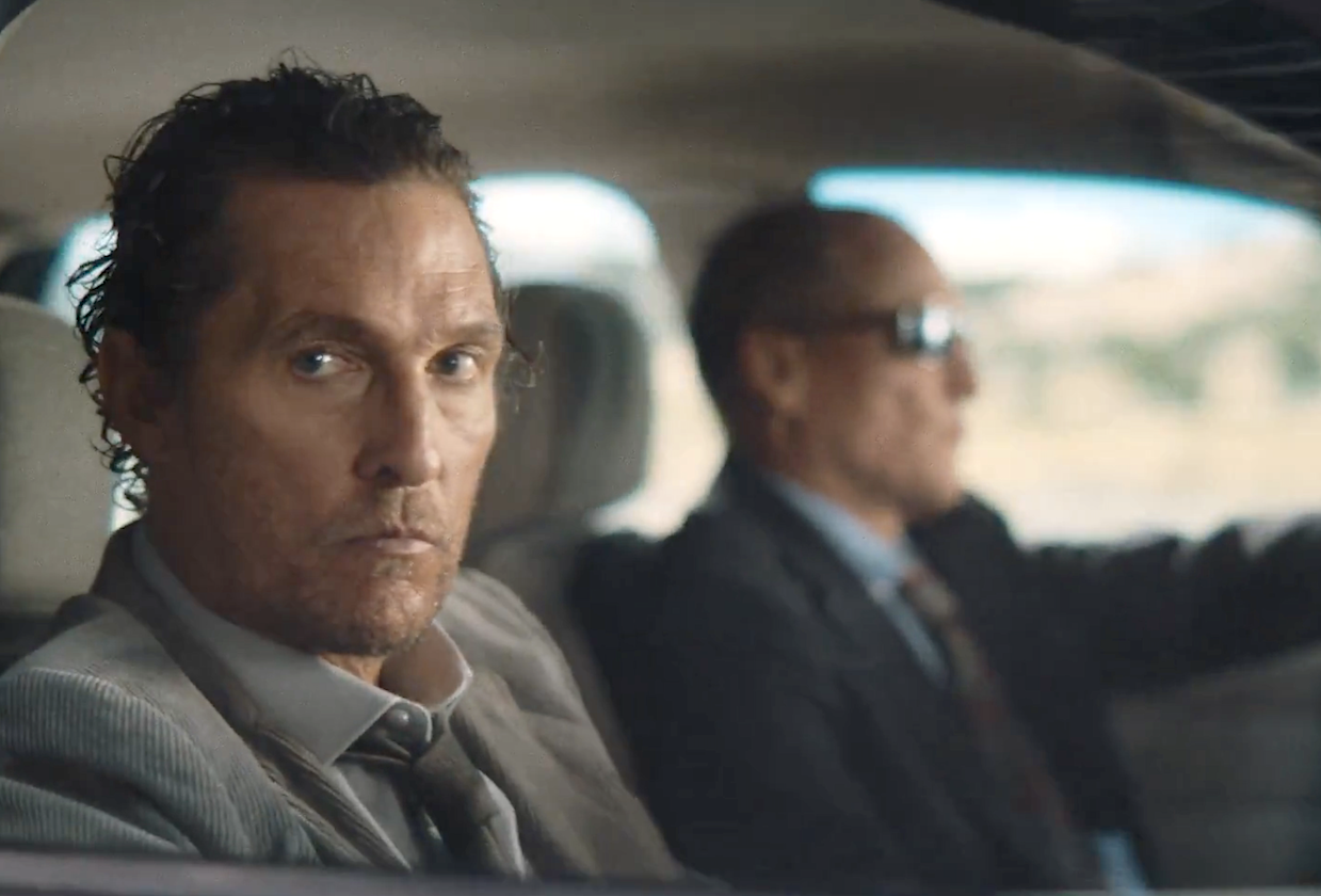 True Detective Reunion Matthew McConaughey Woody Harrelson Texas Video