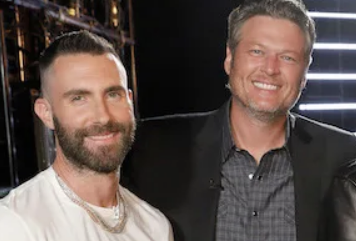 the voice adam levine blake shelton