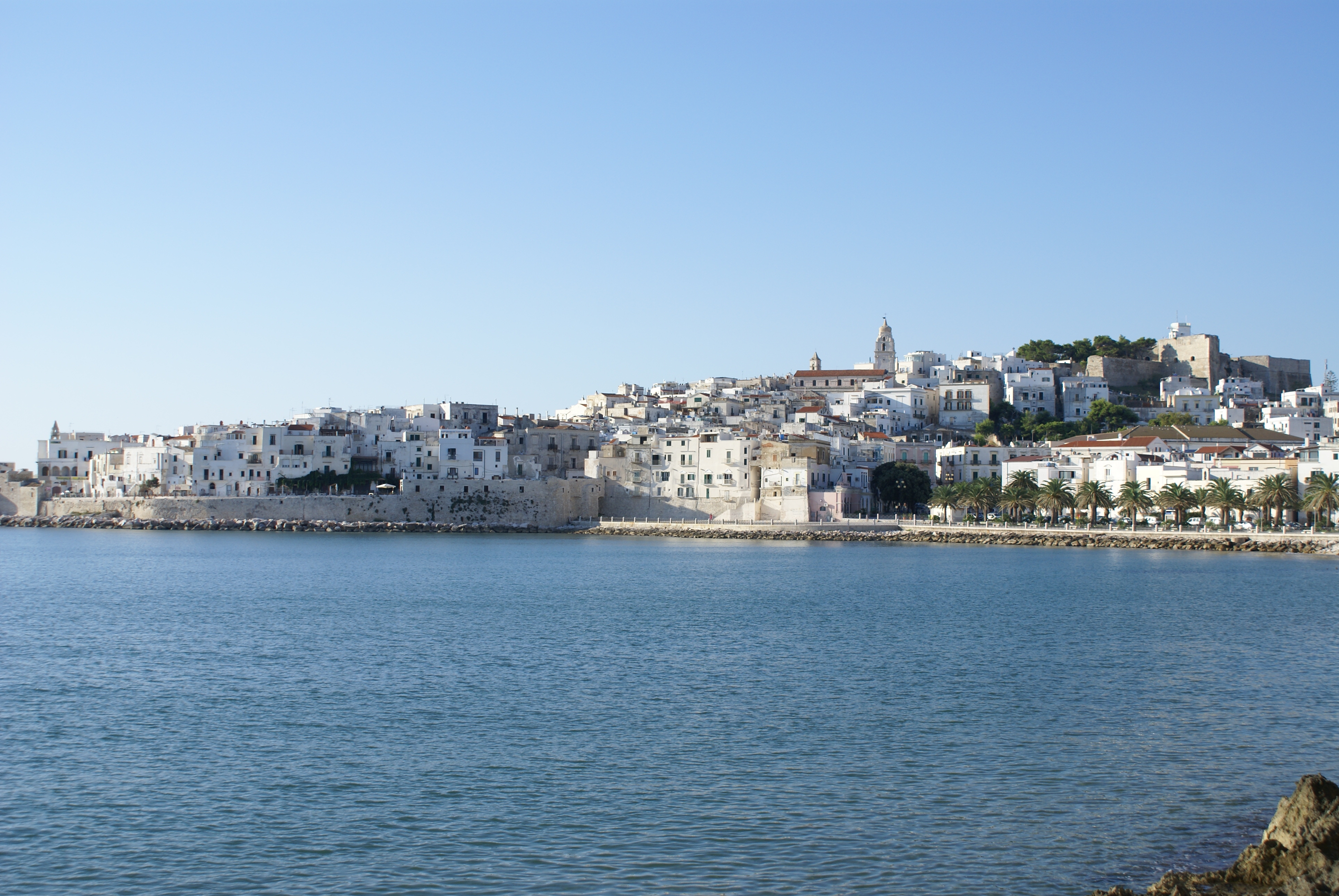 Vieste, vista dal porto