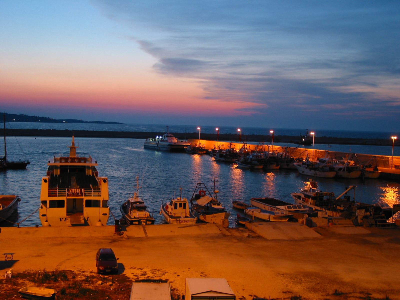 Il porto di Vieste