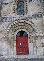 Le portail de l'église.