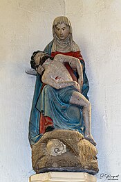 Pietà du XVIIe siècle, église Saint-Martin de Dannes (MH[3]).