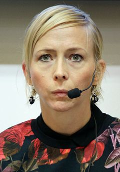 Jenny Jägerfeld på Bokmässan 2014.