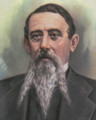 Retrato de Martín Carrera, óleo sobre tela.